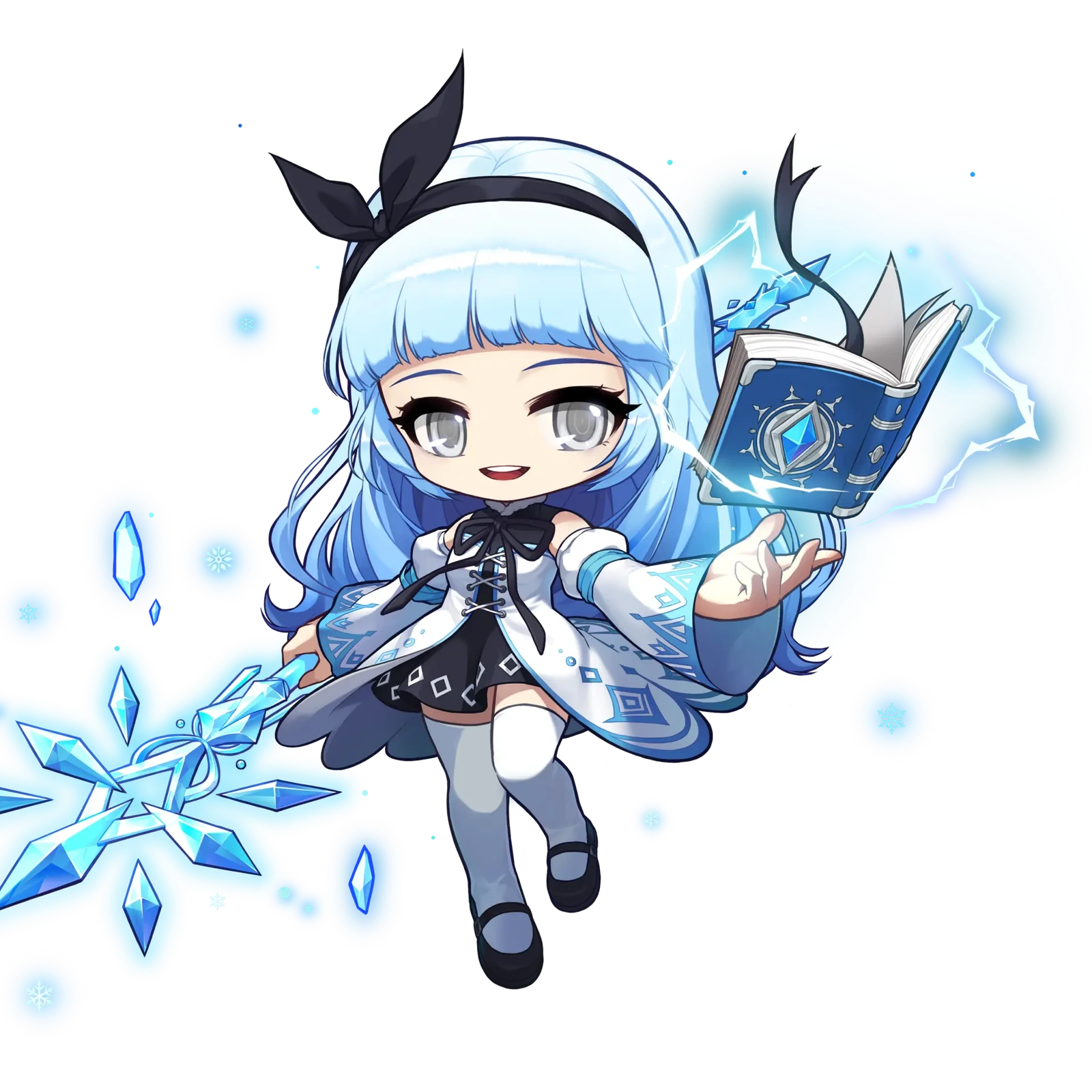 Arch Mage (Ice/Lightning) character illustration from the official class introduction.