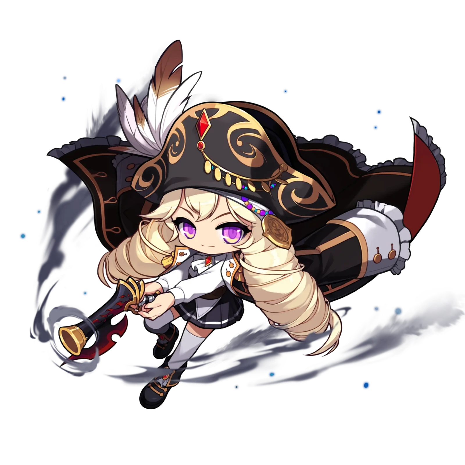 Corsair character illustration from the official class introduction.
