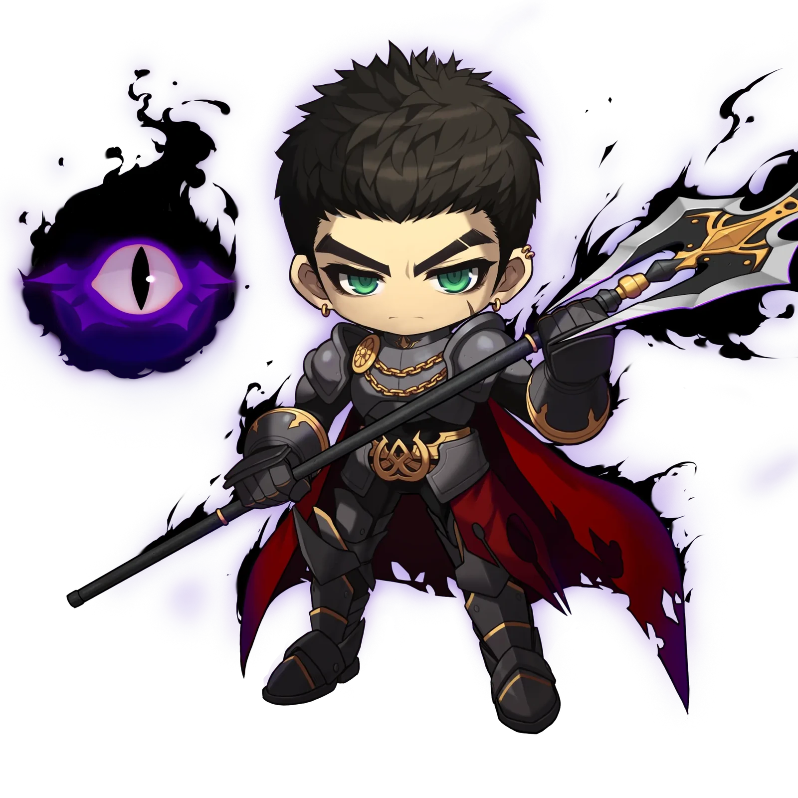 Dark Knight character illustration from the official class introduction.
