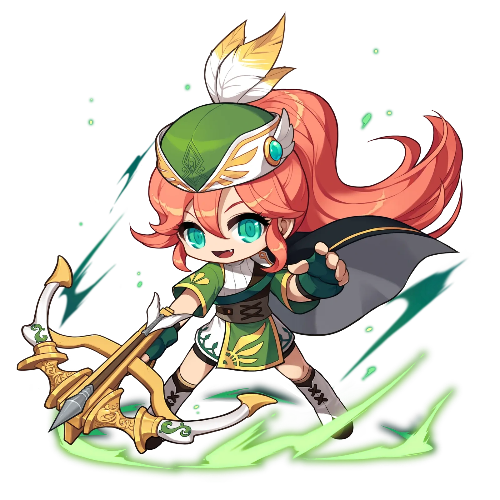 Marksman character illustration from the official class introduction.