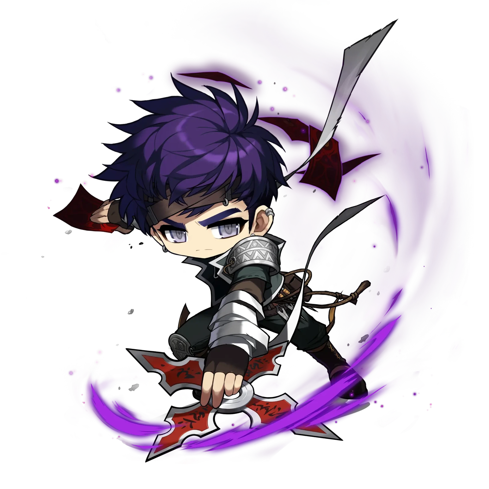 Night Lord character illustration from the official class introduction.