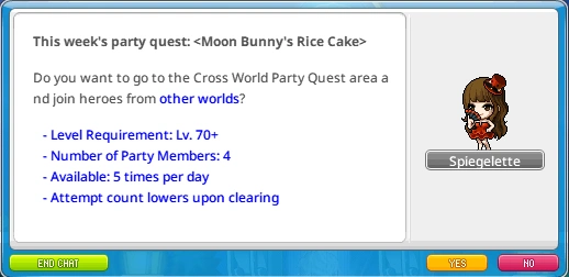Cross-world quest NPC and entry information.
