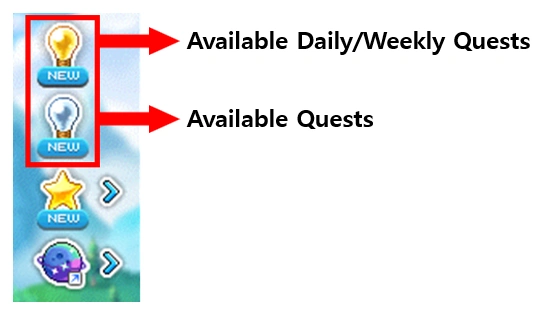 Quest notifier screenshot