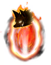 Fiery Inferno Wolf portal.
