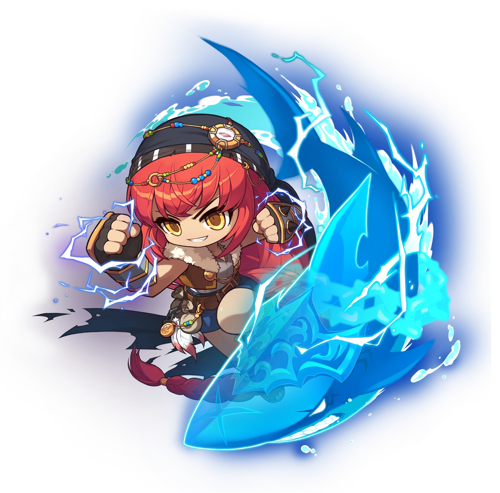 Thunder Breaker character illustration from the official class introduction.